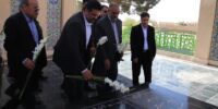 وزیر جهاد کشاورزی به مقام شامخ شهدای آرادان ادای احترام کرد